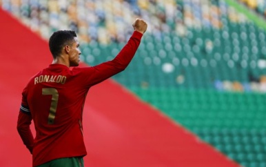 Doelpunt Ronaldo is volgens bondscoach niet bevrijdend: ‘Hij is altijd kalm’