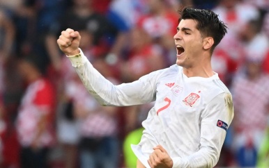 Enrique prijst veelbesproken Morata na belangrijke goal in verlenging