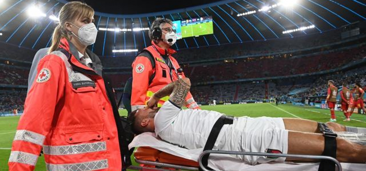 Blessure Spinazzola smet op zege Italië: ‘Hij was een van de besten dit EK’