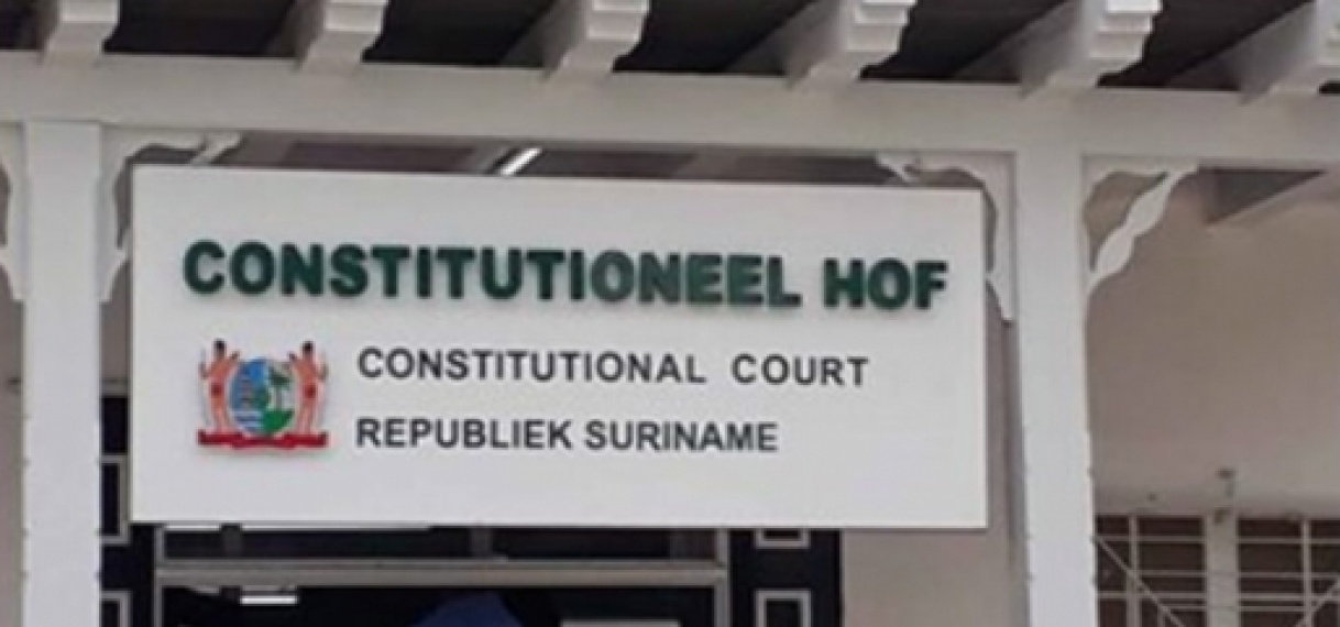 Wegomlegging in verband met eerste zitting Constitutioneel Hof Suriname
