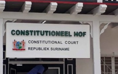 Wegomlegging in verband met eerste zitting Constitutioneel Hof Suriname