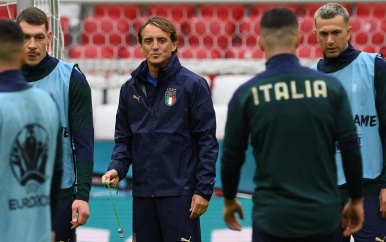 Mancini niet bang voor België: ‘We weten dat we zelf ook goed zijn’