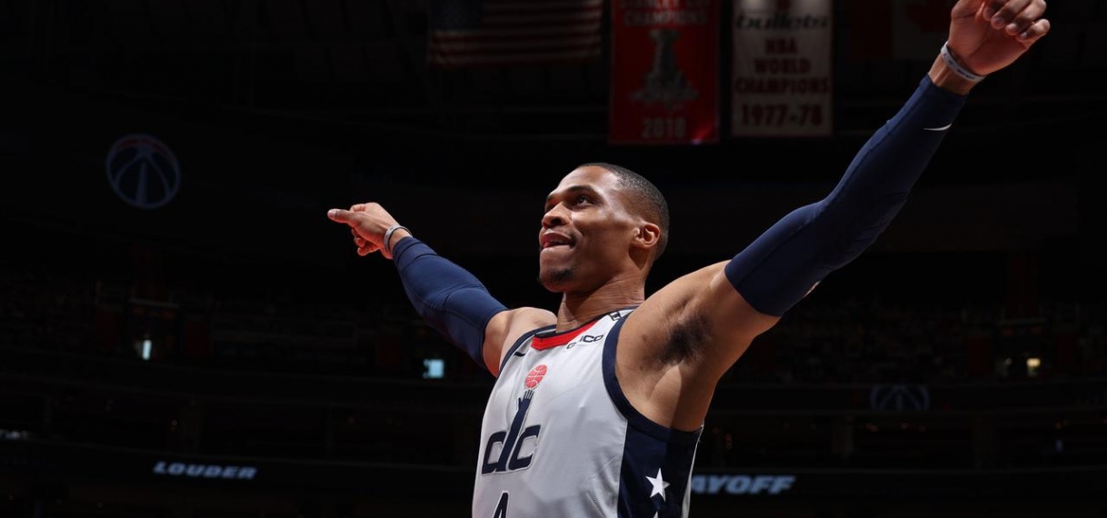 NBA-ster Westbrook verruilt Washington Wizards voor LA Lakers