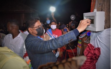 Alfonsdorp beschikt nu over stroom