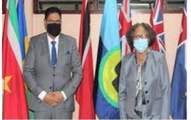 Surinaamse president dringt er bij Caricom op aan al het mogelijke te doen om Haïti te helpen