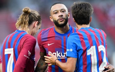 Tevreden Koeman geniet van connectie tussen Memphis en Griezmann