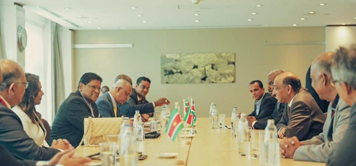 Update: Werkbezoek president Santokhi aan Nederland