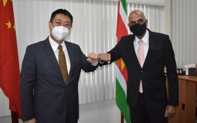 Suriname en China breiden samenwerking uit
