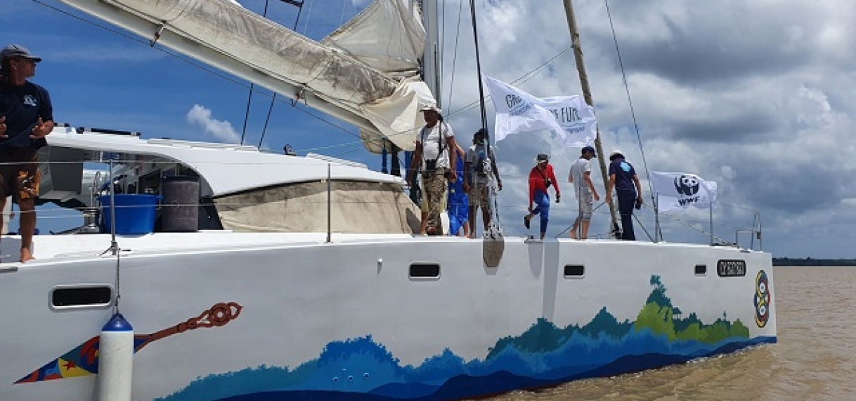Unieke Guianese Oceaan Expeditie kiest het ruime sop voor de natuur