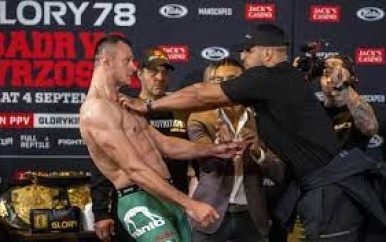 Badr Hari zorgt voor opschudding bij staredown