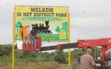 Bewoners Para willen weer een schoon district