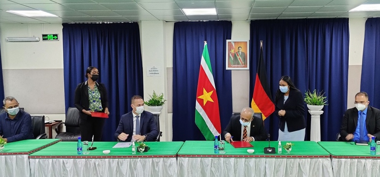 Suriname krijgt ondersteuning van Duitsland in strijd tegen Covid-19