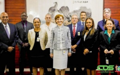 Delegatie Wereldbank op bezoek in Suriname