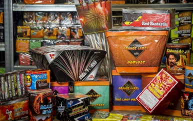 Import van vuurwerk gedaald
