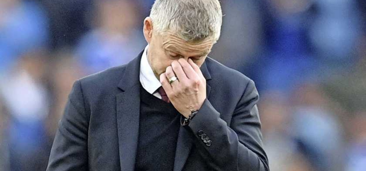 Solskjaer in tranen bij afscheidsinterview bij Manchester United.