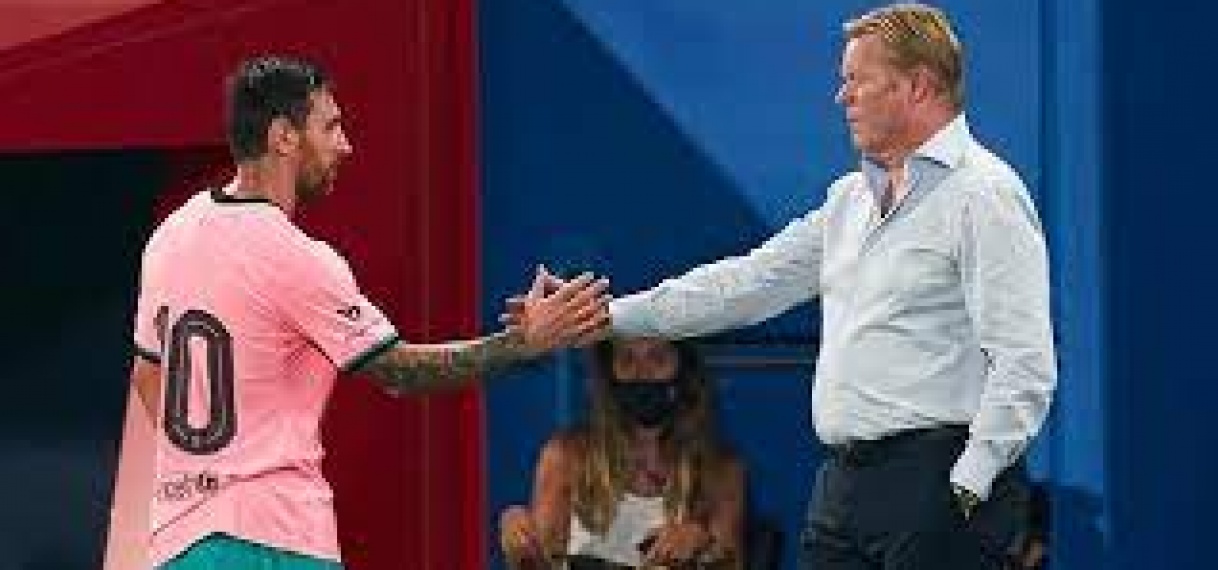 Messi vindt het oneerlijk dat Koeman is ontslagen bij FC Barcelona