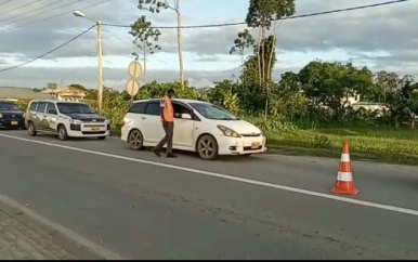 Verkeersdeelnemers beboet tijdens “Operatie Veilig Suriname”.