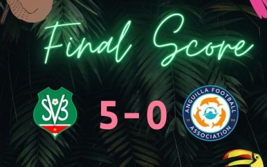 De dames selectie van Suriname neemt zoete wraak en wint met 5-0 van Anguilla