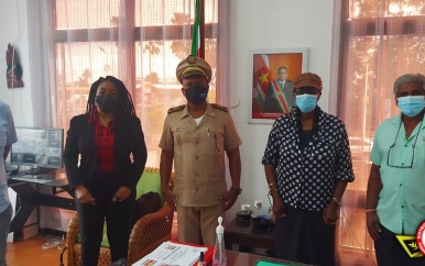 Overleg voor opzetten nationaal monument voor kind met beperking in Paramaribo