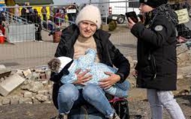Meer dan 368.000 Oekraïners gevlucht naar buitenland vanwege oorlog