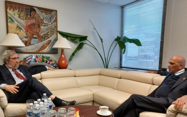 Braziliaanse Executive Director IDB ondersteunt Suriname