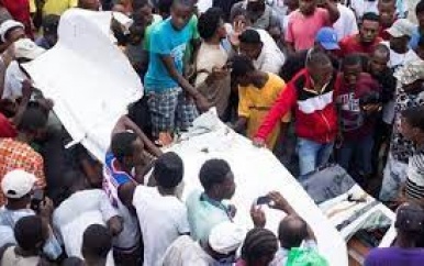 Zes doden in Haïti door ingestorte vliegtuig
