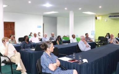 Presentatie masterstudie Antwerpse studenten in Suriname