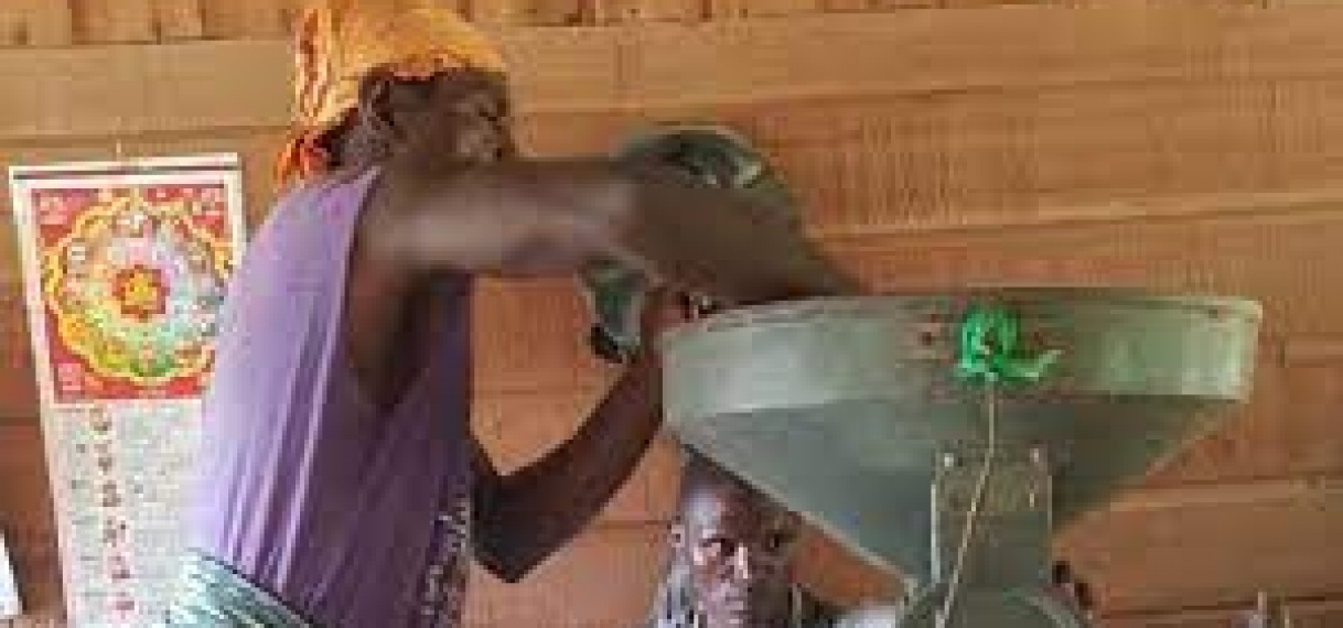 ROS traint dorpelingen Langu in verhoging rijstproductie