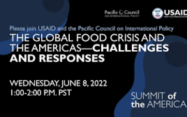 Summit of the Americas: The Global Food Crisis and the Americas-Challenges and Responses