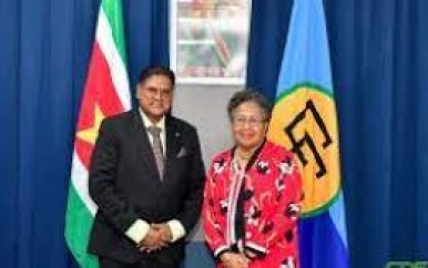 Caricom secretaris-generaal op werkbezoek in Suriname