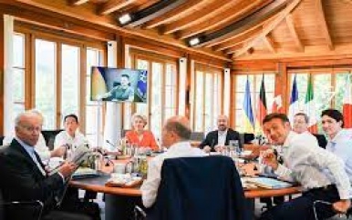 Zelenski vraagt G7-leiders om extra luchtafweergeschut
