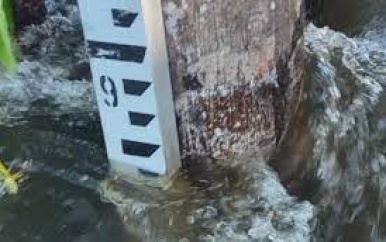 Waterstand Brokopondo daalt