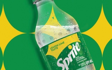 Sprite onthult allereerste wereldwijde marketing campagne,met nieuwe fles die beter te recyclen is