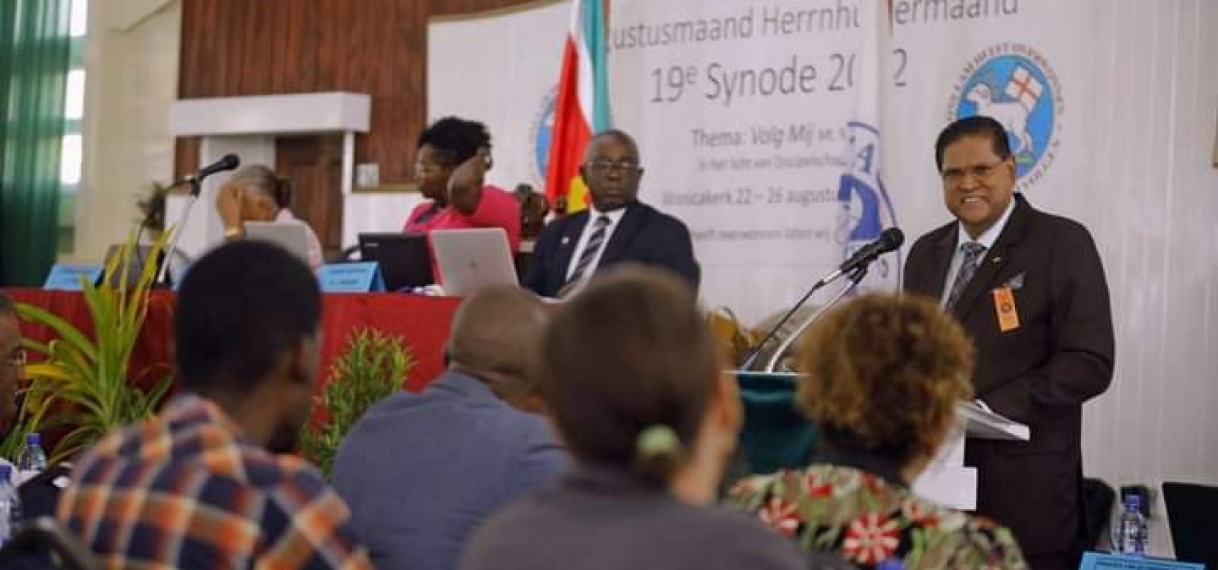 19de Synode afgesloten met woord van de President