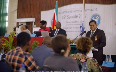19de Synode afgesloten met woord van de President