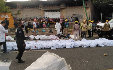 18 doden bij verkeersongeval in Mexico