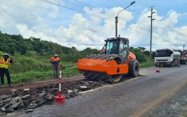 Herstelwerkzaamheden J.F Kennedyweg in volle gang