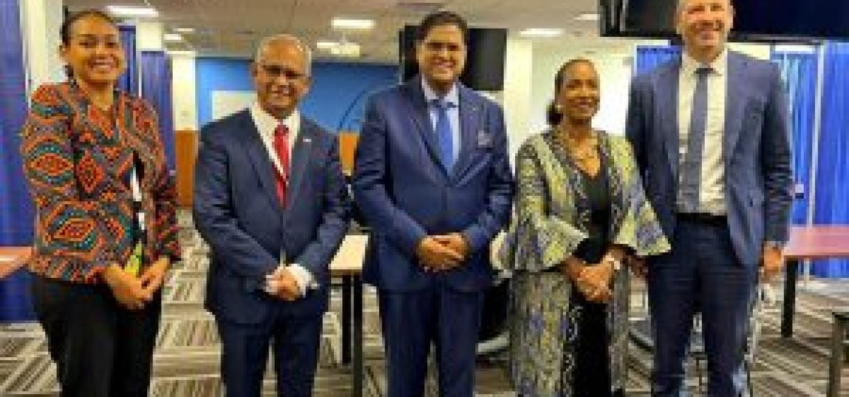 President Santokhi bespreekt ondersteuning inzake internationale handel met executive director International Trade Center