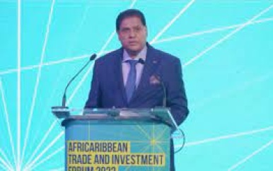 President Santokhi: «Zuid-Zuidrelatie cruciaal voor ontwikkeling Caribische en Afrikaanse landen»