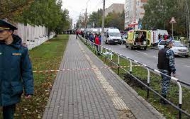 Zeker veertien doden bij schietpartij op Russische school, onder wie zeven kinderen