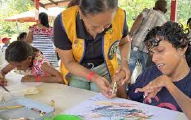 Stichting Nationaal Monument Kind met Beperking Suriname organiseert teken- en schilderdag