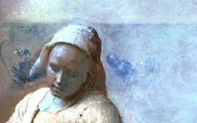 Vermeer paste Melkmeisje aan: schilderij toonde eerst vuurmand en rek met kannen