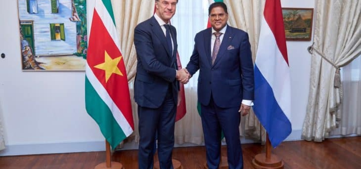 Mark Rutte blij met herstelde relatie Nederland-Suriname