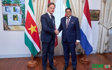 Mark Rutte blij met herstelde relatie Nederland-Suriname