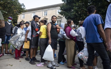 Immigranten afgezet bij residentie van Amerikaanse vicepresident