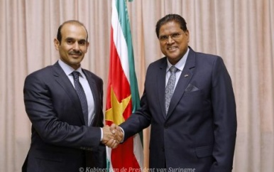 Suriname en Qatar bespreken Energiesamenwerking