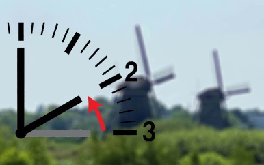 vier uur tijdsverschil met Nederland gaat weer in