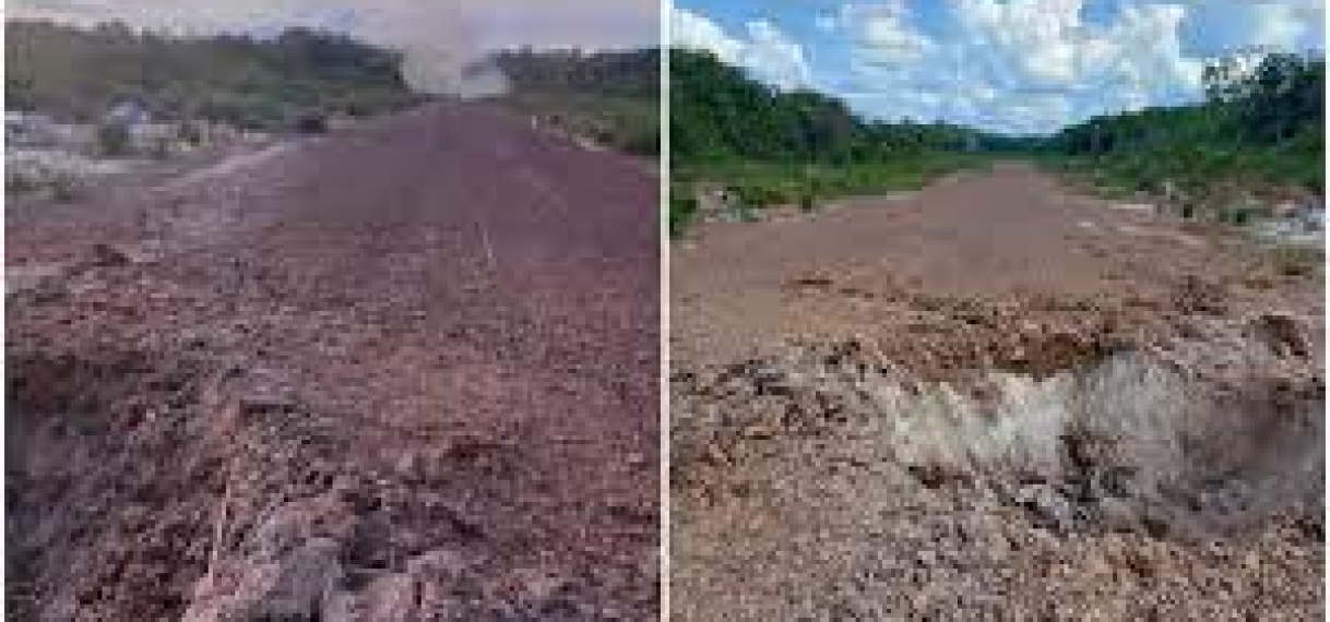 Weer illegale landingsbaan in Suriname in opdracht OM vernietigd