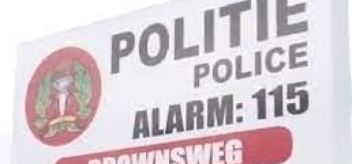 Verdachte kappartij aangehouden door politie Brownsweg