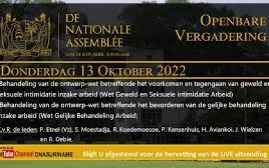 DNA keurt arbeidsgerelateerde wetten goed